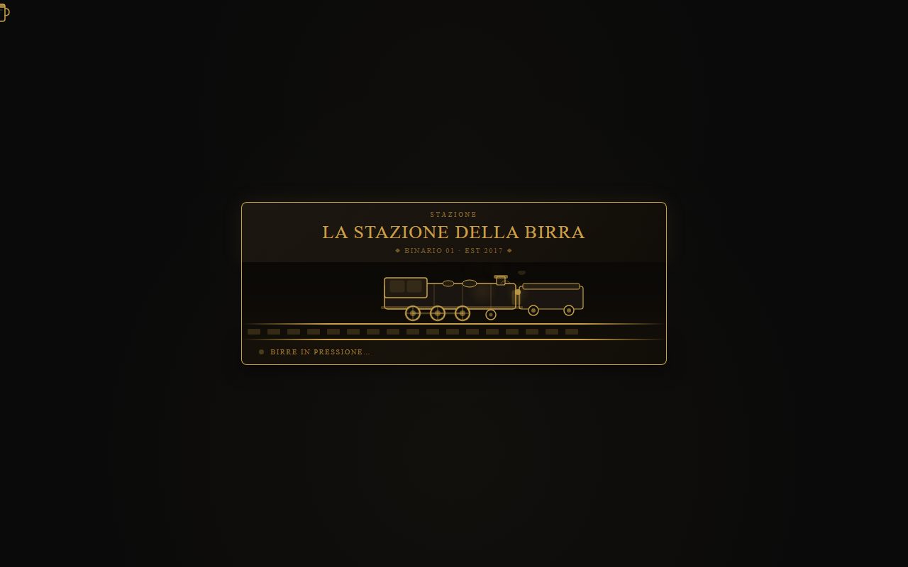 Anteprima sito La Stazione della Birra